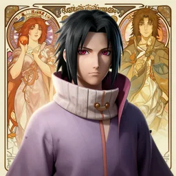 a portrait of itachi uchiha, rpg reference, art by ilya kuvshinov, artgerm, alphonse mucha, and greg rutkowski, trending on artstation, octane render, insanely detailed, 8 k