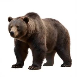 prehistoric nightmarish bear concept art
