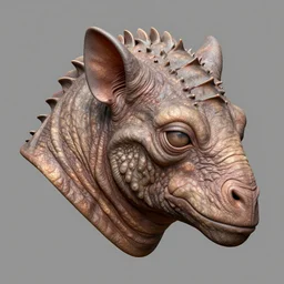 a photo of a head animal morphing creature, gills morph scales merged in fur skin, wrinkled skin, normal map, displacement map, distorted animal head face eyes arms tail