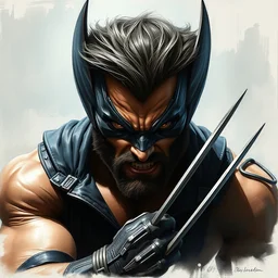 tom hardy as wolverine, marvel comics | | realistic shaded, fine details, realistic shaded lighting painting by greg rutkowski, diego gisbert llorens, magali villeneuve, artgerm, jeremy lipkin, michael garmash, rob rey