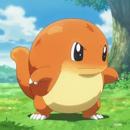 a fire type snail pokemon