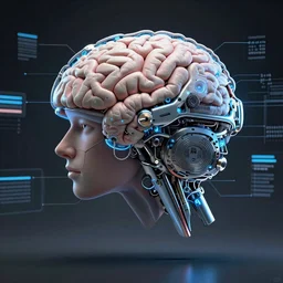 the human mind, full body high detail, high modernization, high information content, ultra mega super hyper realistic