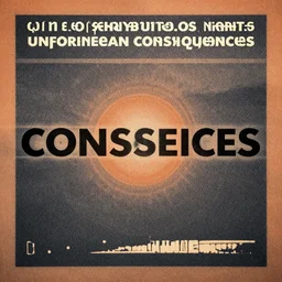 unforseen consequences