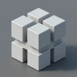 Procedural cubes, popular on artstation