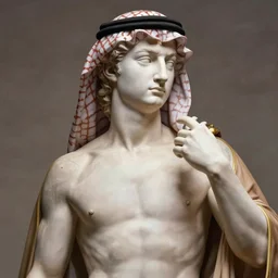 prince mohammed bin salman michelangelo style