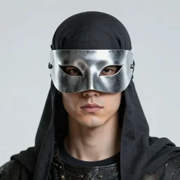 portrait of masked byzantine blade runner 2 0 4 9 on the art deco streets of the neo tokyo during the festival of cybermasks, award - winning realistic sci - fi concept art by beksinski, bruegel, greg rutkowski, alphonse mucha, and yoshitaka amano