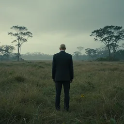 neil blomkamp film landscape, hyper realistic, cinematic, perfect composition