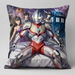 anime body pillow, portrait of the armored casshern from casshan ultraman zero cyberman from doctor who cyborg gay hungarian - american - japanese human hybrid as an overwatch video game character posed lying down over a silk bed sheet, studio lighting, painting by gaston bussiere, craig mullins, greg rutkowski, yoji shinkawa
