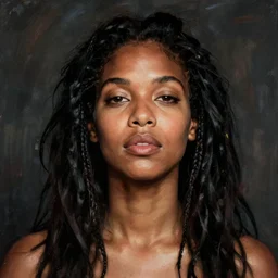 portrait of lauryn hill by egon schiele