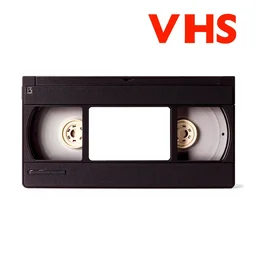 blank vhs tape cover box art