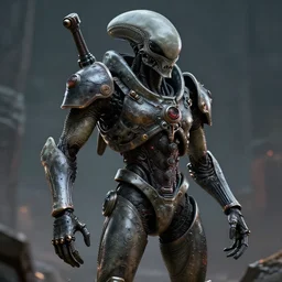 Advanced Usurpation alien soldier