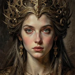 salve Reginae, cinematic, creative, artistic, intricate drawing, realistic fantasy, extremely detailed and beautiful aesthetic face, establishing shot, 8k resolution, dramatic lighting,