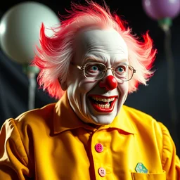 film still of bernie sanders in killer klowns from outer space