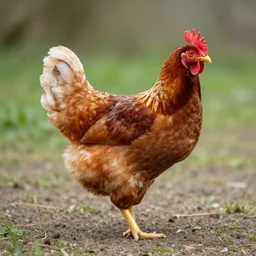 a chicken dancing