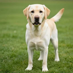 labrador that looks human