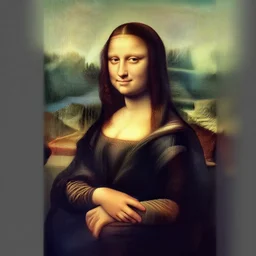 mona lisa, mspaint, badly drawn