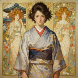 a beautiful realistic painting of kukai at koyasan, intricate, elegant, highly detailed, digital painting, artstation, concept art, by krenz cushart and artem demura and alphonse mucha