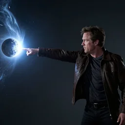 Nathan Fillion punches a meteor