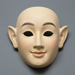 anonymous mask, eva elfie face model