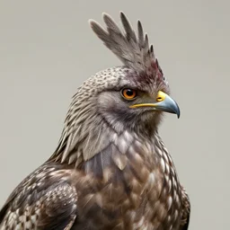 fowl with willem dafoe's hesd : intricate, elegant, highly detailed, centered, smooth, sharp focus,