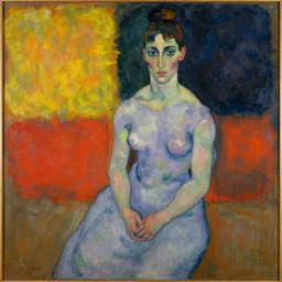 artwork by egon schiele, rothko