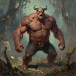 this is hell, oil painting by james gurney