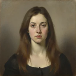 a painting of a woman by gerald brom