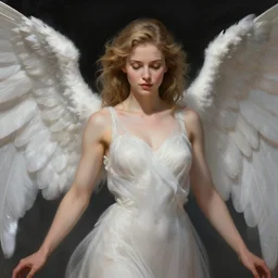 carice van houten as a heavenly angel, anatomy, only two hands, highly detailed, digital painting, artstation, concept art, smooth, sharp focus, illustration, unreal engine 5, 8 k, art by art by artgerm and greg rutkowski and edgar maxence