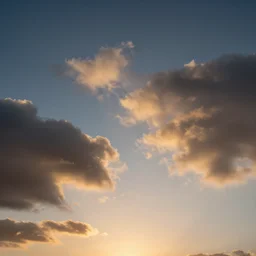 beautiful sunset clouds ( virgin mary )