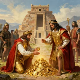 spanish conquer soldier francisco pizarro stealing gold on a inca temple, greg rutkowski, zabrocki, karlkka, jayison devadas, trending on artstation, 8 k, pincushion lens effect