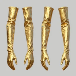 concept designs for a character that is a ethereal and peacock inspired arm length golden gloves, they have a single leg that is a serpents tail covered in gold and jewels, art by yuji ikehata and satoshi kon and miyazaki ghibli, anime