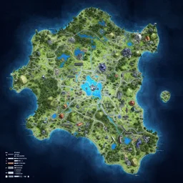 hologram of a metroid prime map