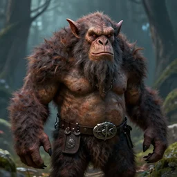a stunning portrait of a wartroll, highly detailed digital art