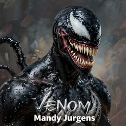 Venom Portrait by Mandy Jurgens