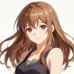 kurisu makise, elegant, ultra highly detailed, digital painting, smooth, sharp focus, artstation, top-down shot, art by Ina Wong
