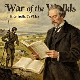 illustration of the introduction of the book war of the worlds by h g wells