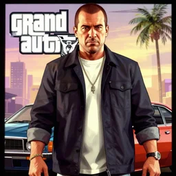 peter falk in grand theft auto 5 artwork