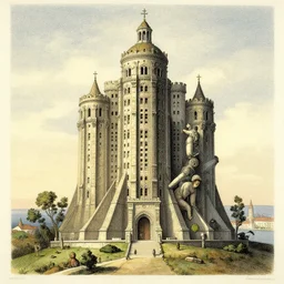 the tower of babel by francois baranger