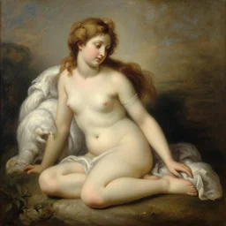 young cute venus painting