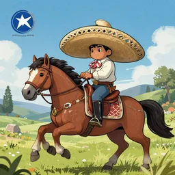epic and detailed art ilustration of a Chilean Huaso, 4K Artstation Contest Winner