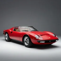 “A 2025 Ferrari 365 GTS/4 Daytona Spyder Concept, studio lighting”