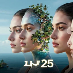 a photo of futuristic bali island in the year 2 0 3 5, perfect faces, 5 0 mm, award winning photography