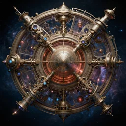 infinite intricate cosmic machine, highly detailed, cinematic, synthwave, tim white, vladimir kush, chris foss, roger dean, philippe druillet, michael whelan, lisa frank, bob eggleton, alfred kelsner, kubrick