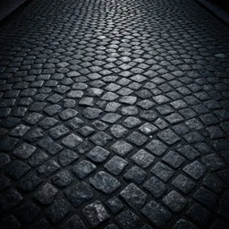 Dark Fantasy Cobblestone floor texture.