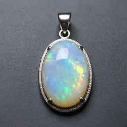 product photo of an amulet made of boulder opal