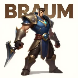 braum ( league of legends ) poster art 4 k