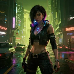 cyberpunk 3 d game