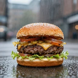 rain of hamburgers