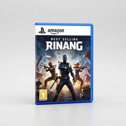 amazon best selling videogame, product photography