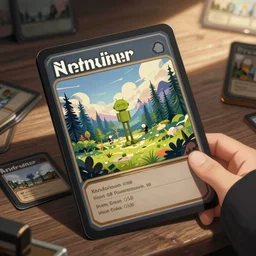 Card game illustration, Android Netrunner